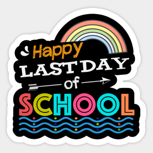 Happy Last Day of School Sticker